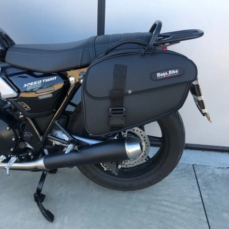 Bags & Bike Borse CENTAURO per Triumph Speed Twin 900 con portapacchi