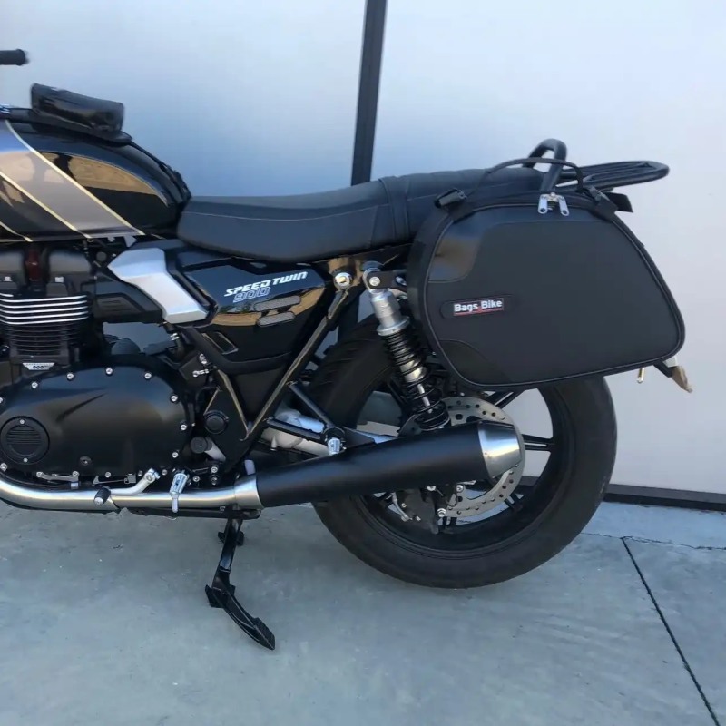 Bags & Bike Borse TRAVEL per Triumph Speed Twin 900 con portapacchi