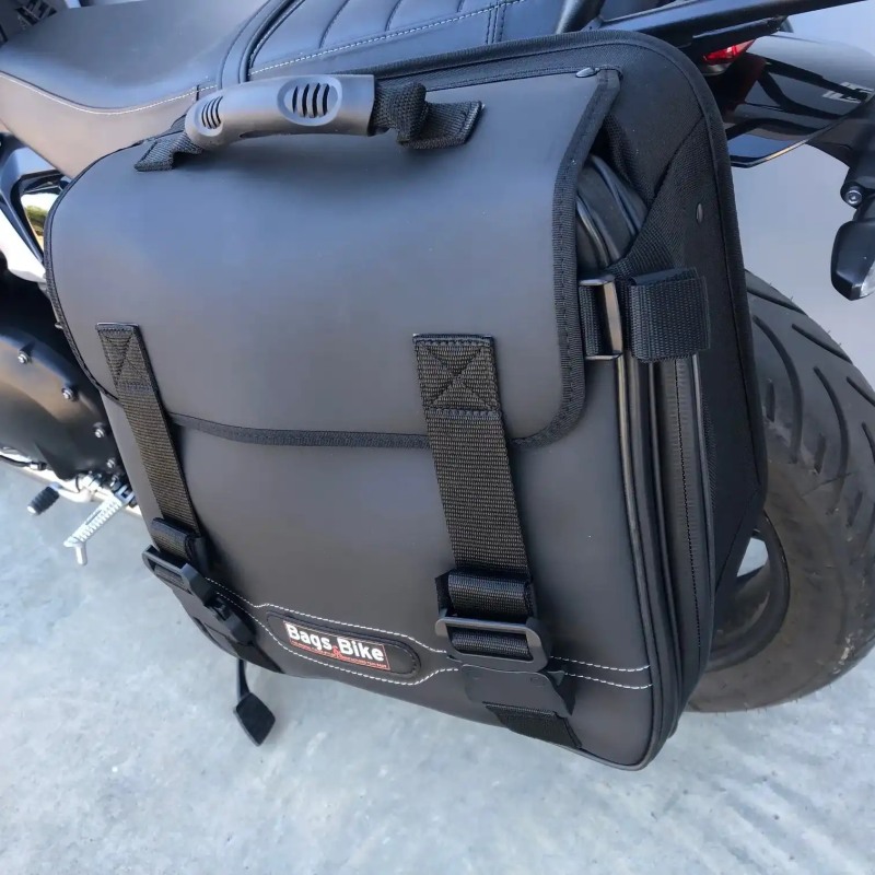 Bags & Bike Borse TREKKER per Triumph Speed Twin 900 con portapacchi