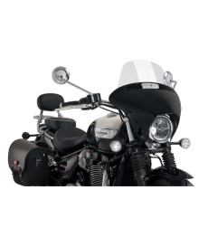 Puig Racing 21117 Cupolino Batwing Sml Touring Per Triumph Bonneville Speedmaster Fumé Chiaro O Trasparente