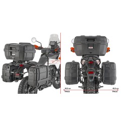 Givi PLO7718MK Portavaligie KTM 390 Adventure X/R dal 2025