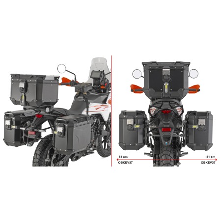 Givi PLO7718CAM Portavaligie KTM 390 Adventure X / R dal 2025