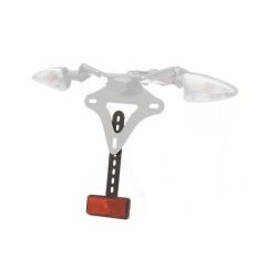 Catadiottro omologato con prolunga REK0001BK per porta targa R&G