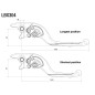 Rizoma LBX304 leva freno Adjustable Plus Kawasaki Z 900 dal 2025