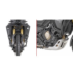 Givi TN9264 coppia di barre protezione motore nere Voge Valico 800 Rally dal 2025