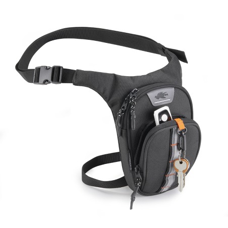 Kappa STO105 K’Stormer borsa da gamba 1L compatta e riflettente