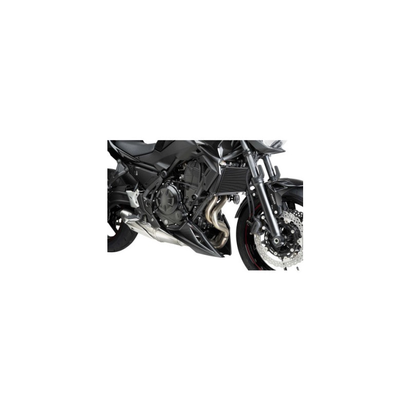 Puig Racing 22531 Puntale Per Kawasaki Z650 Carbon Look, Nero Opaco O Nero Lucido