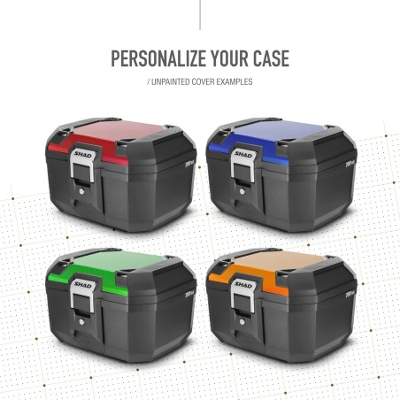 Shad D1TR46ER cover non colorata per top case TR46
