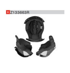 Interno completo grigio per casco modulare ribaltabile Givi X30