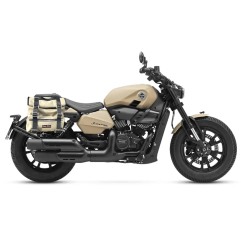 Bags & Bike SAHGBLB4 borse Sahara grigie Benelli Leoncino Bobber 400