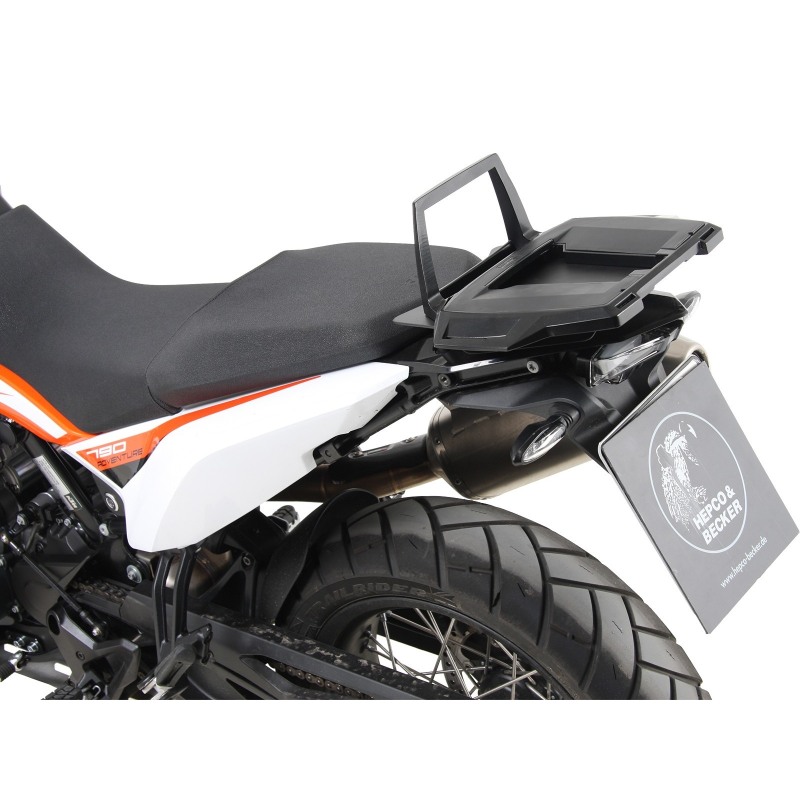 6557581 01 01 Hepco e Becker Portapacchi per bauletto Alurack nero per KTM 790 Adventure 2019