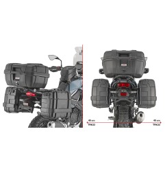 Givi PLO4139MK telaietti Monokey Kawasaki KLE500 / SE dal 2026