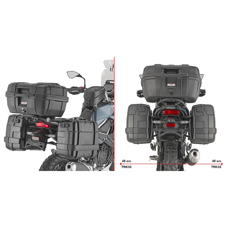 Givi PLO4139MK telaietti Monokey Kawasaki KLE500 / SE dal 2026 Givi PLO4139MK telaietti Monokey Kawasaki KLE500 / SE dal 2026