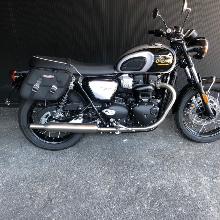 Bags & Bike CBPT100 borse laterali NEW Perfect Triumph Bonneville T100 dal 2020