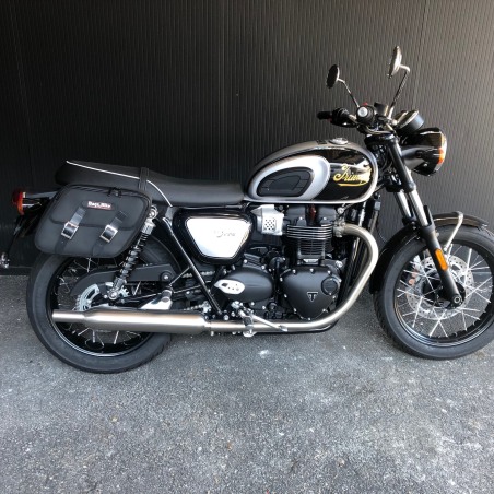Bags & Bike CBPT100 borse laterali NEW Perfect Triumph Bonneville T100 dal 2020