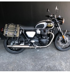 Bags & Bike borse SAHARA verdi Triumph Bonneville T100 2020-2026