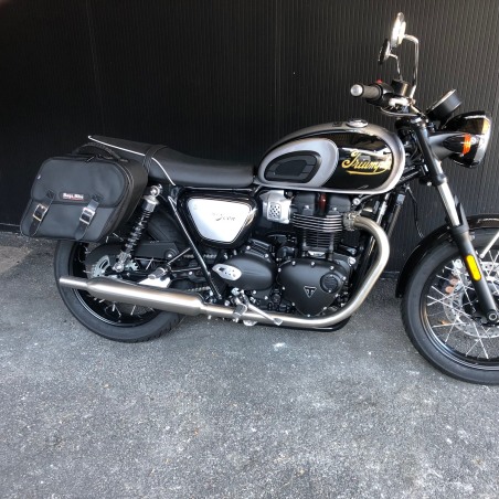 Bags & Bike borse EXPLORER nere Triumph Bonneville T100