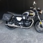 Bags & Bike borse EXPLORER nere Triumph Bonneville T100