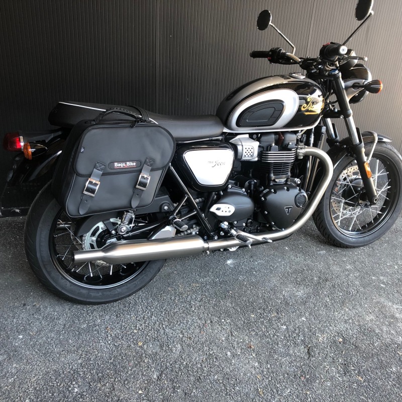 Bags & Bike borse EXPLORER nere Triumph Bonneville T100
