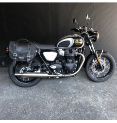 Bags & Bike borse laterali CLASSIC nere Triumph Bonneville T100