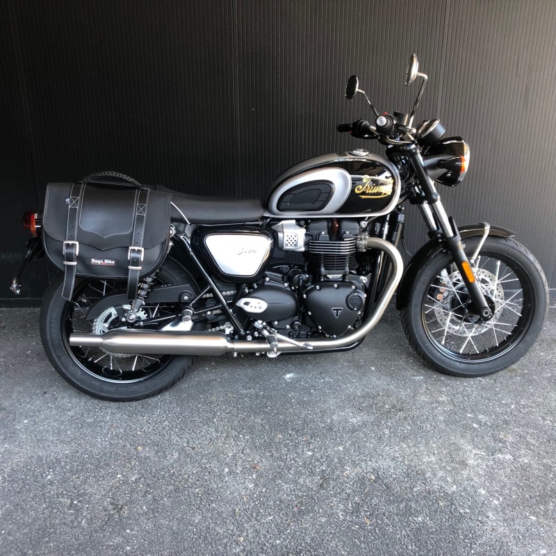 Bags & Bike borse laterali CLASSIC nere Triumph Bonneville T100
