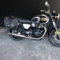 Bags & Bike borse laterali CLASSIC nere Triumph Bonneville T100