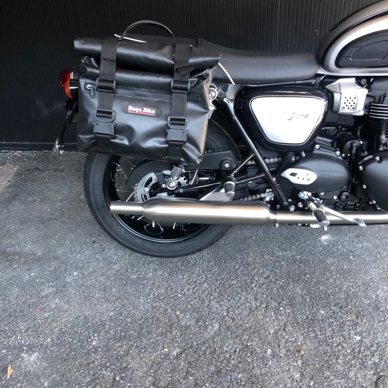 Bags & Bike borse laterali AMIATA per Triumph Bonneville T120
