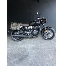 Bags & Bike borse laterali Sahara verde Triumph Bonneville T120