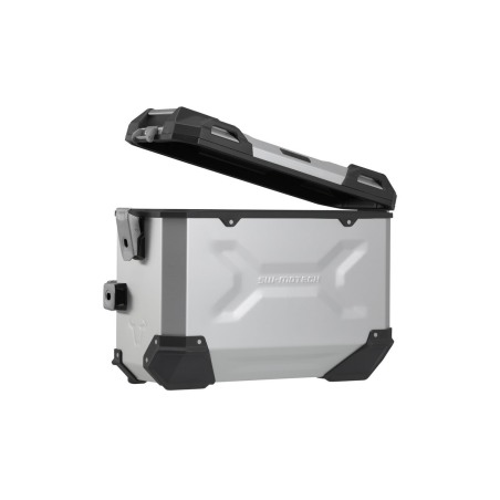 Sistema di valigie in alluminio TRAX ADV Sw-Motech KFT.41.620.70300/B per Royal Enfield Himalayan 450 Rally