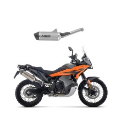 Scarico Arrow 71990PK RaceTech titanio fondello carby KTM 790/890 Adventure/SMT e Husqvarna Norden 901