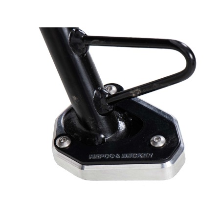 Hepco Becker 42112558 piastra espansione cavalletto Kawasaki KLE 500