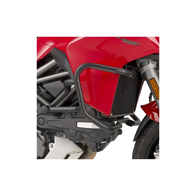 Kappa KN7406B Paramotore tubolare nero per Ducati Multistrada V2, 950, S, 1200 e 1260