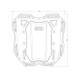 Hepco & Becker 6802558 01 01 Portapacchi Smartrack Kawasaki KLE 500 SE