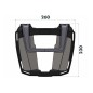 Hepco & Becker 6612558 01 01 Portapacchi Easyrack Kawasaki KLE 500 SE 2026