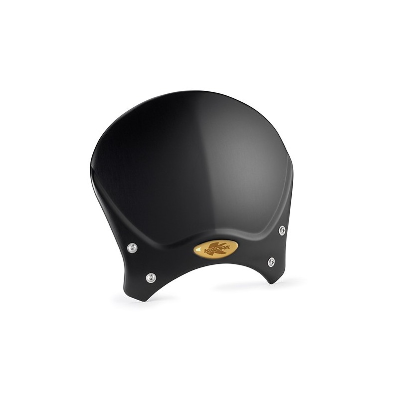 Kappa 100ALBK Cupolino Universale per moto in alluminio verniciato nero