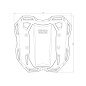 Hepco Becker 6803556 01 01 Portapacchi Smartrack Suzuki GSX-8 TT Hepco Becker 6803556 01 01 Portapacchi Smartrack Suzuki GSX-8 TT