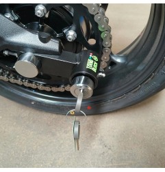 TeknoBlock TKT19 Antifurto Bloccaruota Posteriore Per Triumph Street Triple 765 Rx Dal 2025