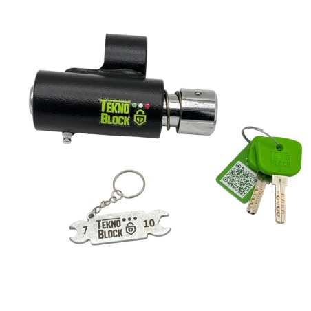 TeknoBlock TKS16 Antifurto Bloccaruota Posteriore Per Sym Jet 14 Evo 125 Dal 2025