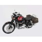 Coppia di telai portaborse laterali C-BOW Hepco & Becker 630790 00 02 cromati per Triuph Bonneville T100 dal 2002 al 2016