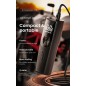 Loboo compressore aria portatile CP06 5000mAh, Power Bank e Luce LED