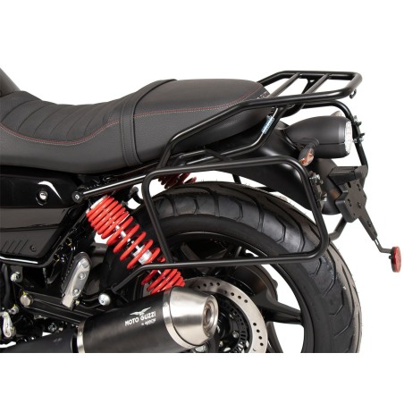 Hepco e Becker 653558 00 01 Portavaligie Laterale Fisso Nero Per Moto Guzzi V7 Stone Special Edition Dal 2022 Al 2023