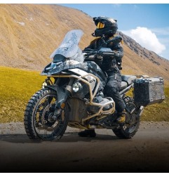 Loboo Set barre protezione motore tubolare Nere BMW R1300GS Alte e basse