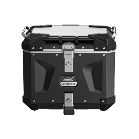Loboo 11.5.24401.001.11 bauletto alluminio nero Conqueror 40L
