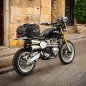 Loboo borsa posteriore vintage impermeabile da moto 40L