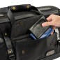 Loboo borsa posteriore vintage impermeabile da moto 40L