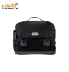 Loboo borsa laterale vintage 12L impermeabile da moto