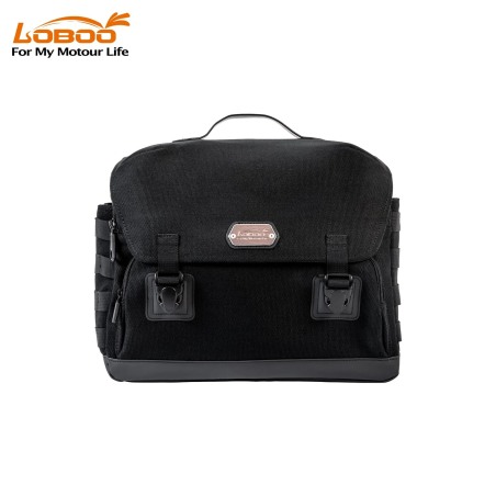 Loboo borsa laterale vintage 12L impermeabile da moto