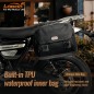 Loboo borsa laterale vintage 12L impermeabile da moto