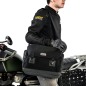 Loboo borsa laterale vintage 12L impermeabile da moto
