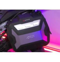 Givi XSpace XP01AAA valigia espandibile Monokey alluminio grigia